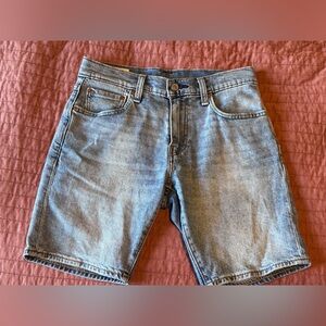 Light Blue Levi’s Jean Shorts
